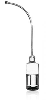 sondes jabot 0,7 mm x 30  mm (courbée extra fine pour poussins)