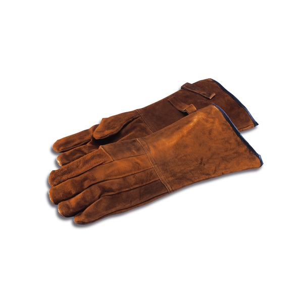 leather gloves for holding animals 