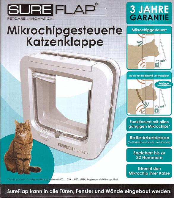 Shop für Papageien und Vögel SureflapKatzenklappe online kaufen